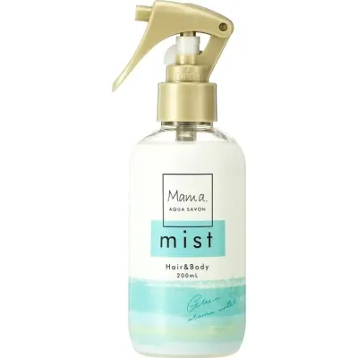 Mama. Aqua Savon - Green Aroma Water   Hair & Body Mist