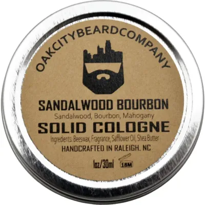 Sandalwood Bourbon Solid Cologne